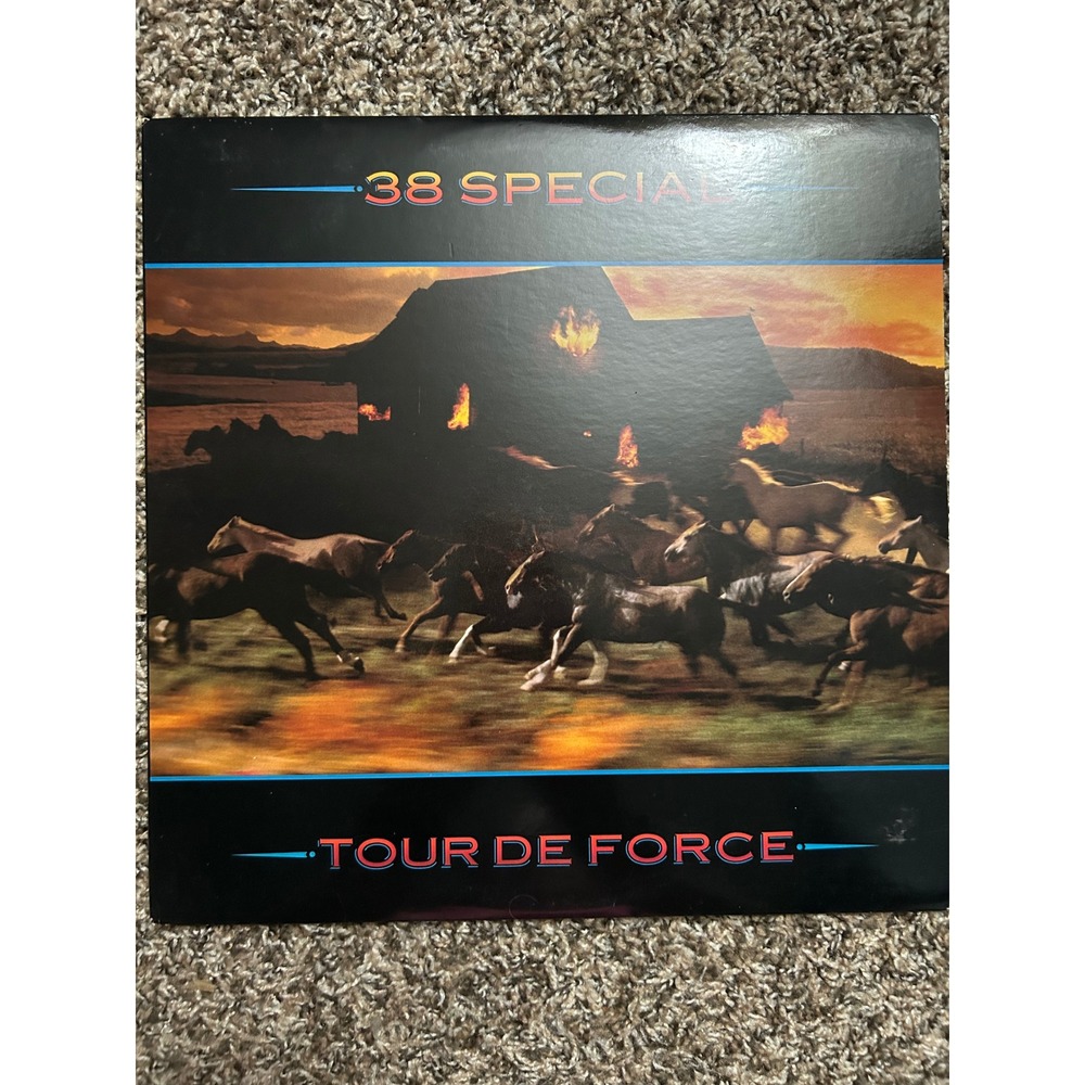 38 Special Tour De Force Vinyl LP 1983 A&M Records SP-4971 Southern Rock Vinyl